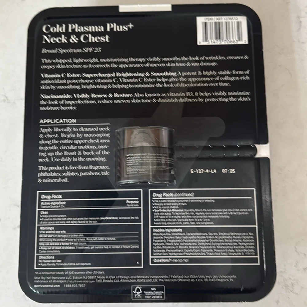 Lot of 2 Perricone MD Cold Plasma Plus Neck & Chest SPF25 30ml / 1oz - Picture 5 of 9